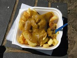 Back to Villa Park :: Chips and curry sauce please