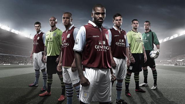 New Aston Villa kit