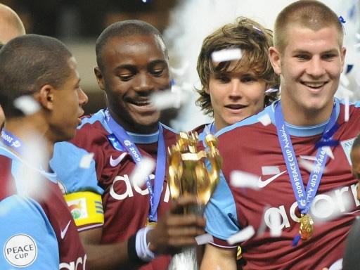 Aston Villa win Peace Cup Aston Villa win Peace Cup