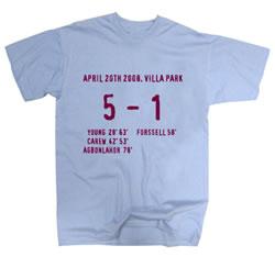 Aston Villa t-shirt by Soccerprint